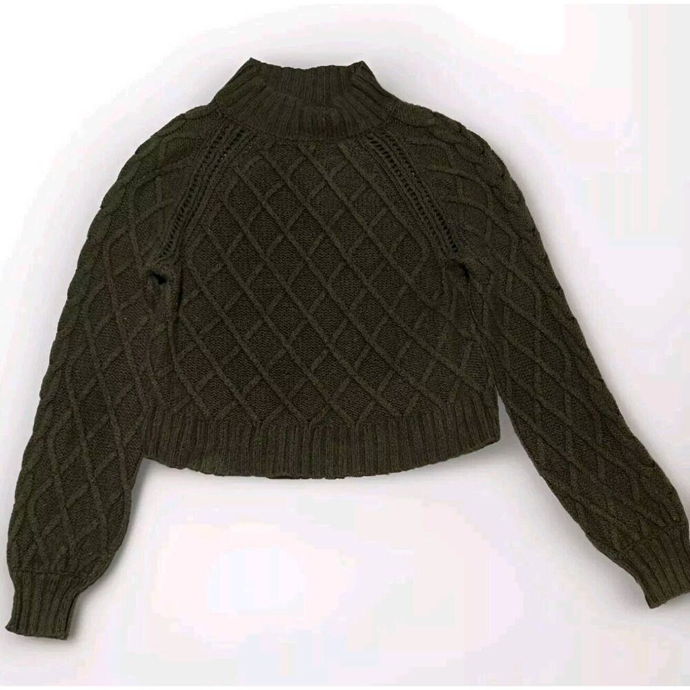 American Eagle outfitters Womens Small Green knit Winter Casual
